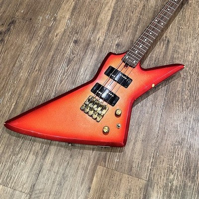 ARIA PRO II ZZB CUSTOM 1984 EXPLORER BASS ELECTRIC GUITAR VINTAGE