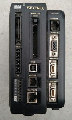 KEYENCE DIGITAL IMAGE PROCESSING SYSTEM SET CV-3500 CV-200C OP-42342