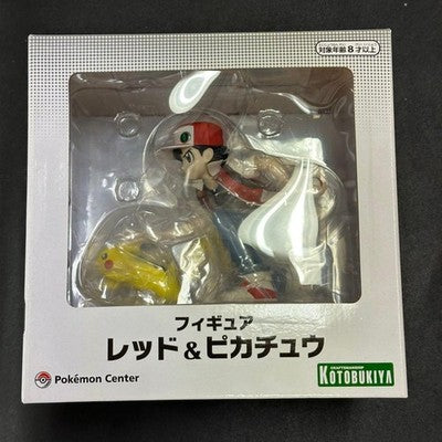 POKEMON CENTER ORIGINAL RED & PIKACHU 1/8 SCALE FIGURE SEALED JAPAN LIMITED