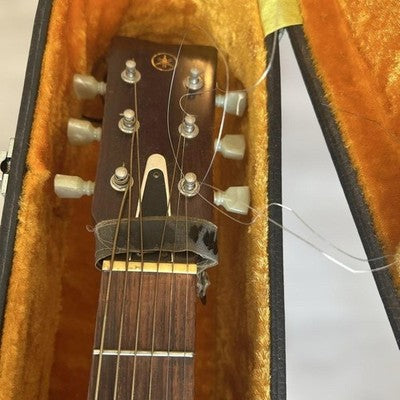 YAMAHA FG-180 RED LABEL RARE VINTAGE ACOUSTIC GUITAR FROM JAPAN EXCELLENT+++