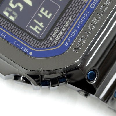 Casio G-SHOCK MRG-B5000BA Digital Solar Radio Watch 43mm Titanium /w Box