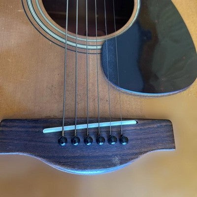 YAMAHA FG-180 RED LABEL RARE VINTAGE ACOUSTIC GUITAR FROM JAPAN EXCELLENT+++