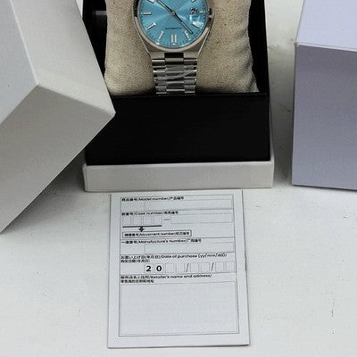 Citizen Tsuyosa NJ0151-88M 40mm Light Blue Dial Automatic Watch Unused /w Box