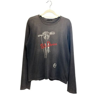 STONE ISLAND DENIMS 'SID' VINTAGE LONG SLEEVE TEE L RARE ARCHIVE MADE IN ITALY