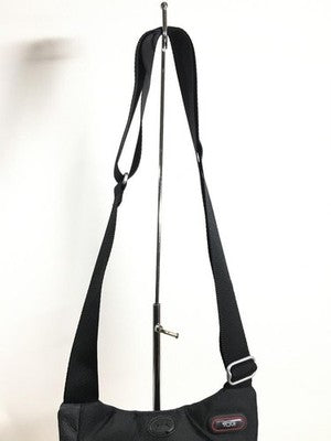 TUMI 5132D SHOULDER BAG MESSENGER POUCH T-TECH CENTRE ZIP POUCH BLACK x RED