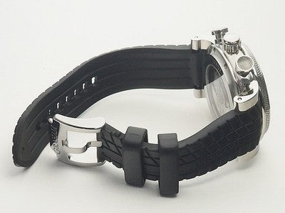 GRAHAM SILVERSTONE MERCEDES GP TRACKMASTER 2MEAS.B01A BLACK CARBON WATCH USED