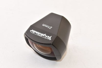 VOIGTLANDER 21MM VIEWFINDER CLEAR FIELD OF VIEW THANKS TO OPTICAL DESIGN