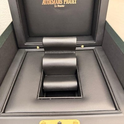 AUTHENTIC AUDEMARS PIGUET ROYAL OAK OFFSHORE WOOD WATCH BOX GREEN RARE LUXURYBOX