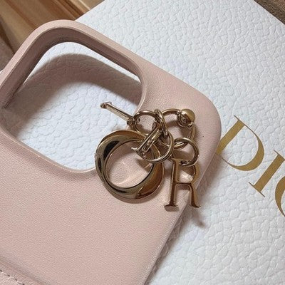 CHRISTIAN DIOR IPHONE 16 PRO CASE COVER WITH BOX RIBBON CLOTH BAG RECEIPT CHARM