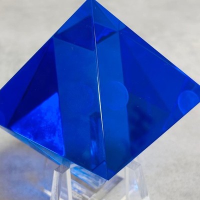 EVANGELION CRYSTAL OBJECT RAMIEL 6TH APOSTLE OTARU TAISHO GLASS MUSEUM JAPAN