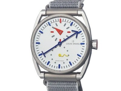 LOUIS ERARD ALAIN SILBERSTEIN COLLABORATION MODEL LE85358TT01BTT83 WATCH USED