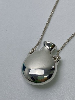 TIFFANY & CO ELSA PERETTI BOTTLE NECKLACE SV925 SILVER LONG CHAIN SPAIN BOX RARE