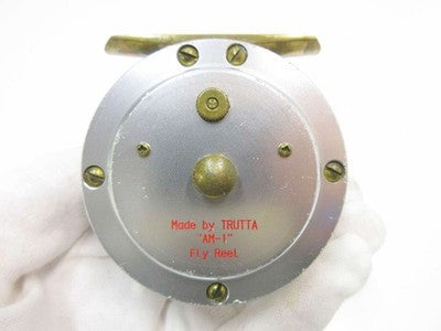 TRUTTA AM-1 FLY REEL 65MM SPOOL WIDTH 22MM 142G GOOD WORKING CONDITION