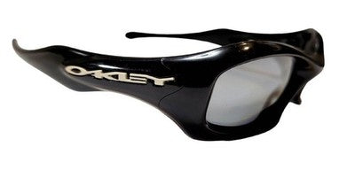 OAKLEY FATCAT SUNGLASSES BLACK POLARIZED LENSES MEN'S USED MADE IN USA
