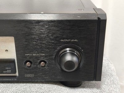 ESOTERIC D-70VU DAC HIGH END DIGITAL ANALOG CONVERTER JAPAN TESTED 100V AS IS