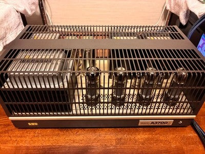 LUXMAN LUXKIT A3700II TUBE POWER AMPLIFIER VACUUM AMP EL34 JAPAN 100V