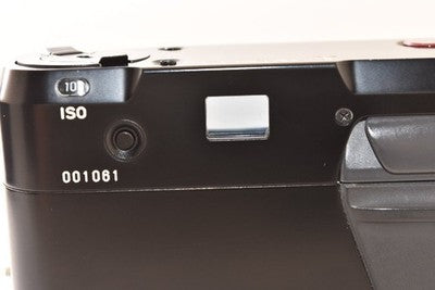 CONTAX T FIRST GENERATION COMPACT FILM CAMERA WITH FLASH, BLACK, AS IS