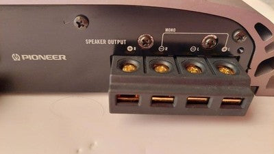 PIONEER GM-X802 POWER AMPLIFIER 200W X 2CH BRIDGEABLE TESTED EXCELLENT+++++