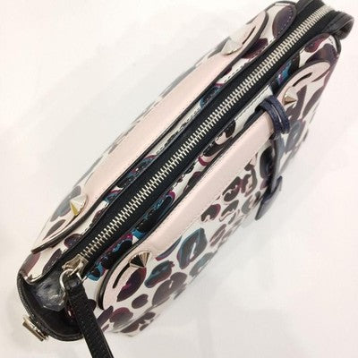 FENDI 8BL124 BY THE WAY 2WAY SHOULDER BAG HANDBAG LEATHER WHITE PINK WOMEN USED