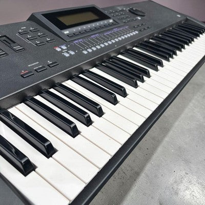 YAMAHA W7 WORKSTATION SYNTHESIZER 61-KEY AWM2 SEQUENCER TESTED FROM JAPAN