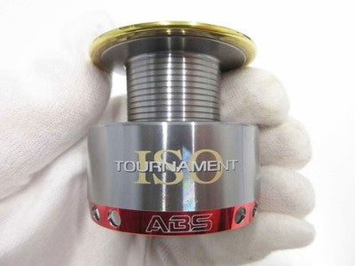 DAIWA TOURNAMENT ISO Z3000LB SPOOL SPINNING REEL PARTS RED EXCELLENT+++++
