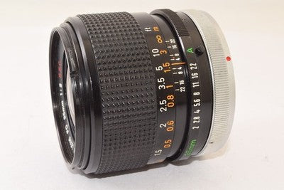 CANON FD 35MM F2 SSC PRIME WIDE-ANGLE LENS ALUMINUM AS IS