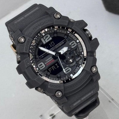 CASIO G-SHOCK GG-1035A LIMITED EDITION WATCH BLACK TESTED JAPAN USED F/S