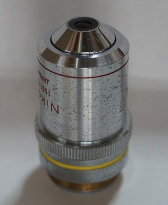 Nikon Plan 10x 0.25 Phase Contrast Objective Lens 160/- Ph1 DL For Optiphot Used