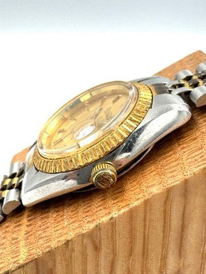BULOVA QUARTZ WATCH A3899 USED FROM JAPAN CONFIRMED WORKING