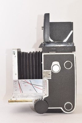 MAMIYA C220 PROFESSIONAL + 80MM F2.8 TWIN-LENS REFLEX CAMERA FROM JAPAN AS IS