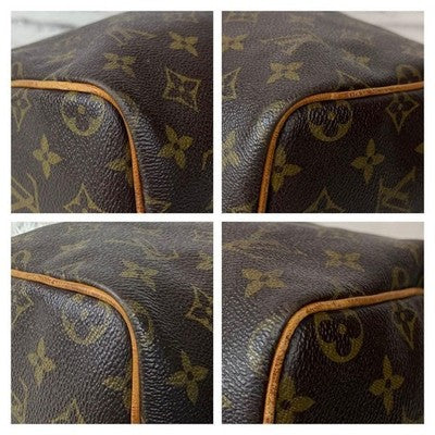 LOUIS VUITTON SPEEDY 30 M41526 MONOGRAM HANDBAG PADLOCK KEY VINTAGE AUTHENTIC