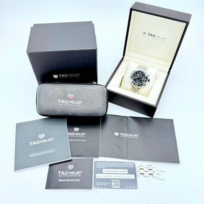 TAG HEUER AQUARACER CAK2111 CHRONOGRAPH AUTOMATIC WATCH,  WITH ALL ACCESSORIES.