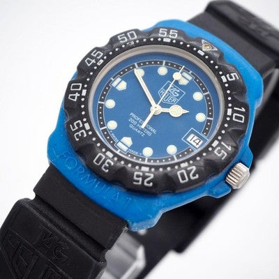 TAG HEUER FORMULA 1 BLUE QUARTZ WATCH MEN'S WOMEN'S 35MM DIVER