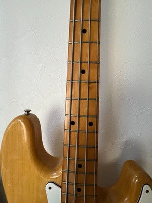 YAMAHA PULSER BASS PB-400 NATURAL PRECISION STYLE ELECTRIC BASS GUITAR MAPLE