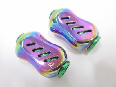 LIBRE FINO KNOB R6 SET OF 2 BAITCASTING REEL PARTS FISHING MINT