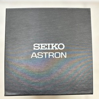 SEIKO SBXB005 ASTRON GPS SOLAR RADIO WATCH BLUE DIAL TITANIUM ANALOG MODEL