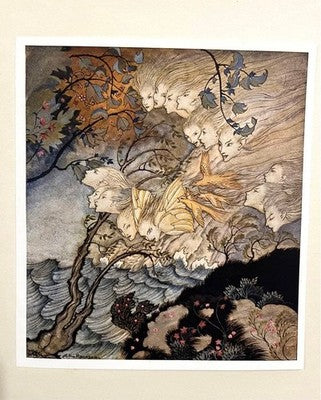 THE TEMPEST SHAKESPEARE ARTHUR RACKHAM ILLUSTRATED FIRST EDITION 20 PLATES 1926