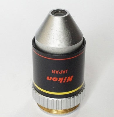 Nikon E Plan 10x 0.25 Phase Contrast Objective Lens 160/- Ph1 DL For Optiphot