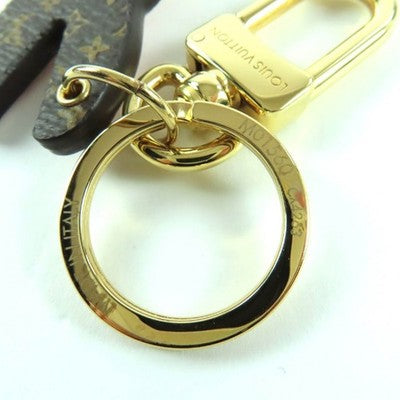 LOUIS VUITTON KEY RING HOLDER CHARM BUNNY PINK FUR LEATHER MONOGRAM BOX M01560