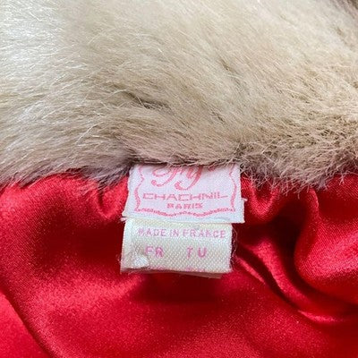 FIFI CHACHNIL LEOPARD LONG FUR COAT VINTAGE RARE DESIGNER LUXURY OUTERWEAR LINED