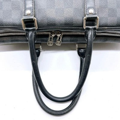 LOUIS VUITTON BRIEFCASE PORTE DOCUMENT VOYAGE N41125 DAMIER GRAPHITE BLACK GRAY