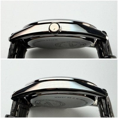CITIZEN A610 H14061 HIGH PRECISION QUARTZ MEN WATCH WHITE DIAL DATE NEW STRAP