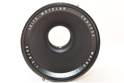 LEICA MACRO-ELMARIT-R 60MM F2.8 2-CAM WITH DEDICATED FILTER AS IS