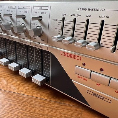 VESTAX DA-X1000 DJ AMPLIFIER SYSTEM CONTROLLER TESTED W/ POWER CABLE JAPAN