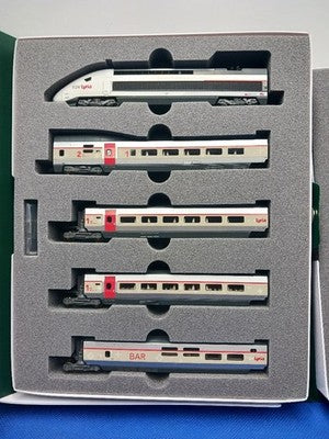 KATO 10-1325 TGV LYRIA 10 CAR SET N SCALE MODEL TRAIN MOTOR LIGHT TESTED