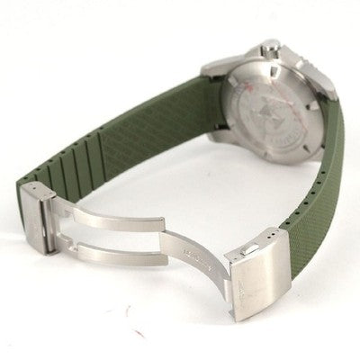LONGINES HYDROCONQUEST L3.781.4.06.9 41MM SS GREEN DIAL AUTOMATIC WATCH BOX MINT