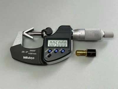 MITUTOYO 314-351 V-TYPE MICROMETER INCH MM PRECISION MEASURING TOOL IMPORTED