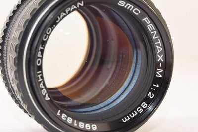 PENTAX SMC PENTAX-M 85MM F2 MEDIUM TELEPHOTO LENS FOR K MOUNT EXCELLENT+++++