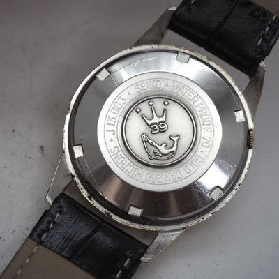SEIKO SEIKOMATIC SELF DATER 39 JEWELS AUTOMATIC MEN WATCH SD RARE VINTAGE