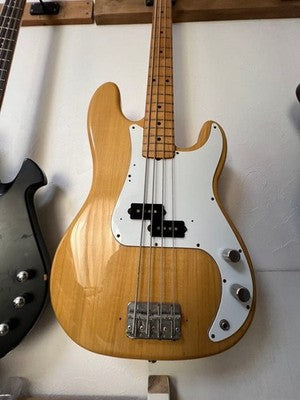 YAMAHA PULSER BASS PB-400 NATURAL PRECISION STYLE ELECTRIC BASS GUITAR MAPLE